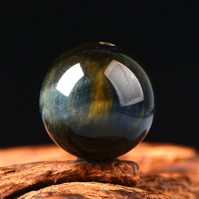 天然水晶虎眼石圆珠DIY配件