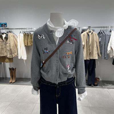 UR国内代购2025冬季女装休闲童趣