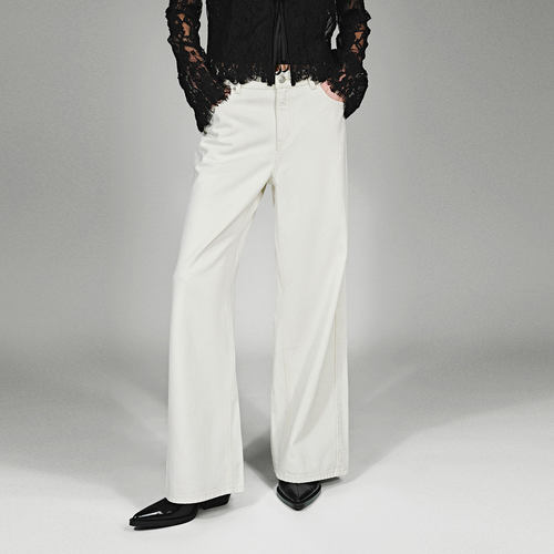 UR国内代购2025冬季女装简约丹宁