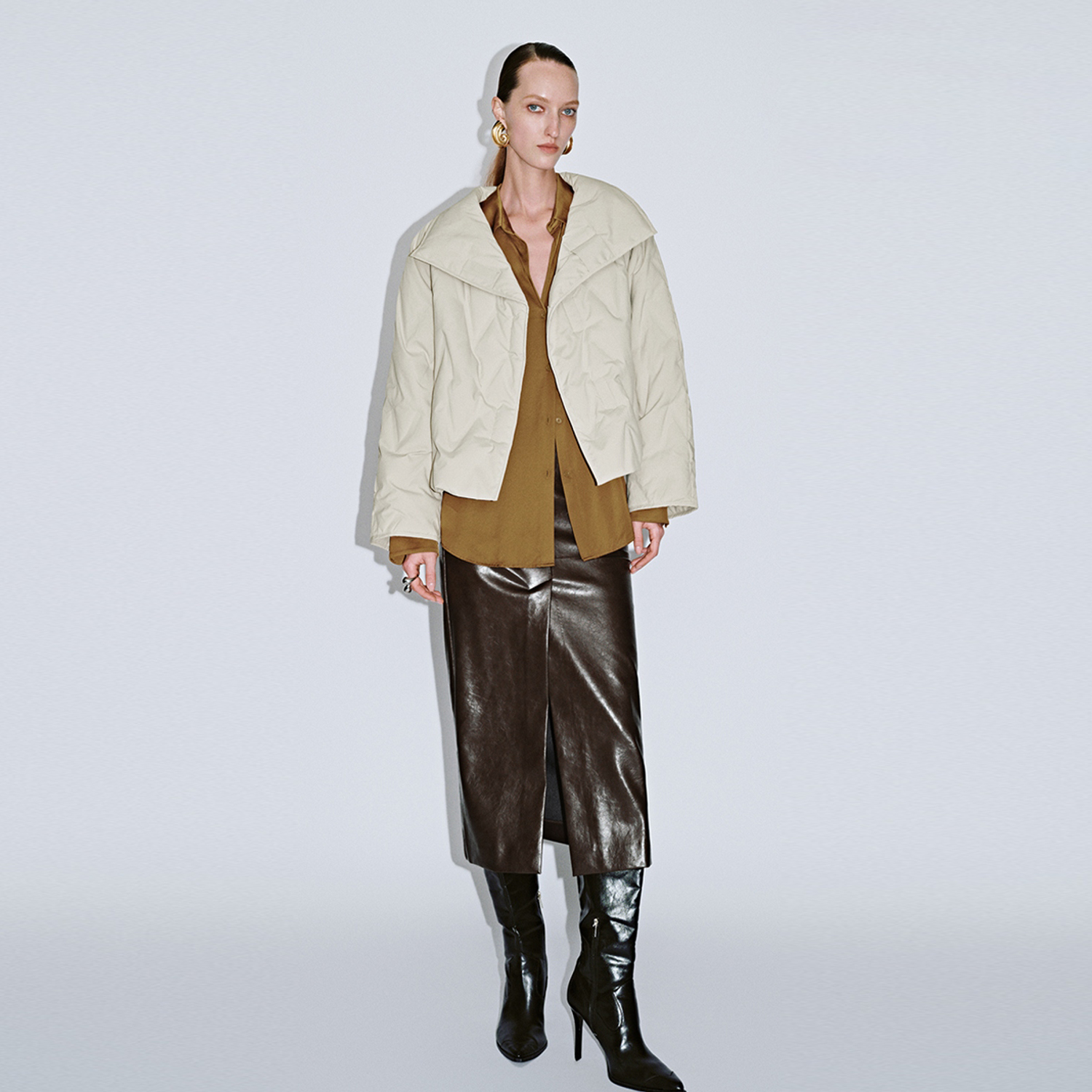 UR国内代购2025冬季女装时尚简约