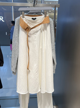 UR国内2026春季新款女装都市波嬉风浪漫气质A型半裙UWG560011