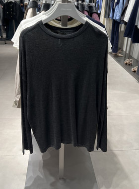 UR国内2025秋季女装简约休闲纯色百搭长袖针织衫ULU950004
