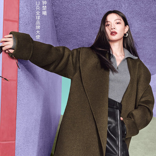 UR国内代购2025冬季女装钟楚曦同