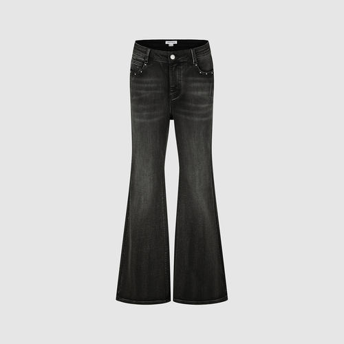 UR国内代购2025冬季女装潮流做旧