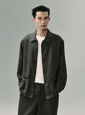 UR国内2026夏季男装Urban都市系列百搭长袖夹克外套UMU160012
