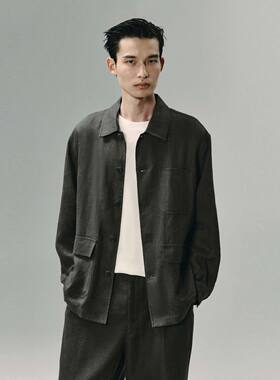 UR国内2026夏季男装Urban都市系列百搭长袖夹克外套UMU160012