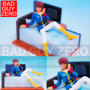 日版 限定版 高达 阿姆罗 场景 手办 非MH MEGAHOUSE 万代 一番赏