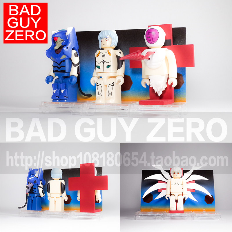 大特价!EVA KUBRICK 零号机 改 亚当 莉莉丝 绫波丽 MEDICOM TOY