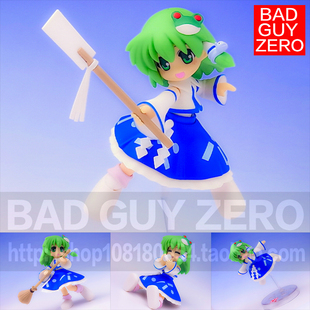 日版正版 东方Project 东风谷早苗 LIQUID STONE SD 粘土人 手办