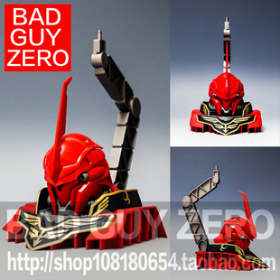 日版万代 限定版 HGUC 高达 独角兽 新安洲 头像 胸像 支架 非 RG