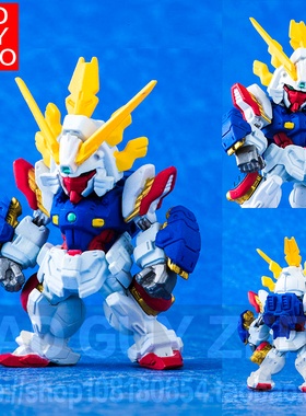 日版万代 机动武斗传 G 闪光高达 FW CONVERGE 176 SD 盒蛋 食玩
