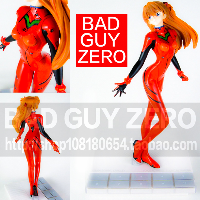 日版万代 EVA 发声 明日香 战斗服手办 VOICE I-Doll 非SEGA 寿屋