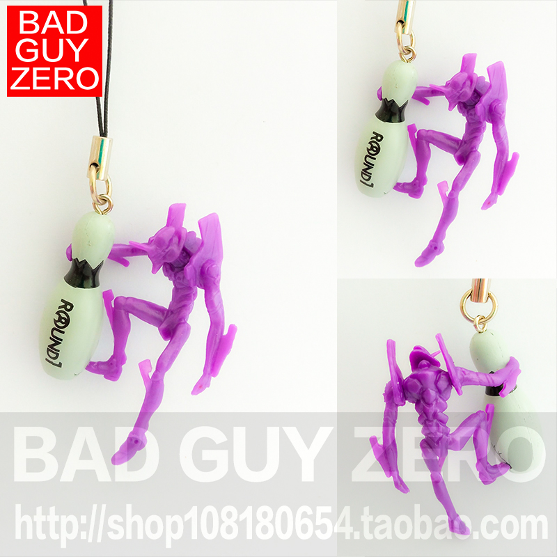 日版限定版 EVA 初号机 保龄球 钥匙扣挂件 非一番赏 万代 海洋堂