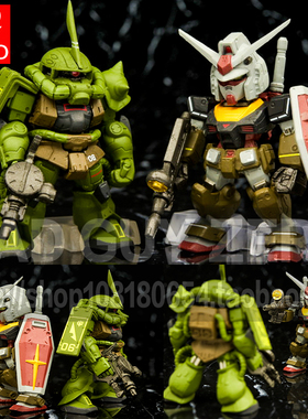 万代 大阪限定版 SP 真实配色版 RX-78-2 高达 扎古 FW CONVERGE