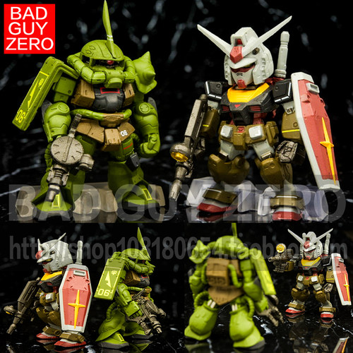 万代 大阪限定版 SP 真实配色版 RX-78-2 高达 扎古 FW CONVERGE