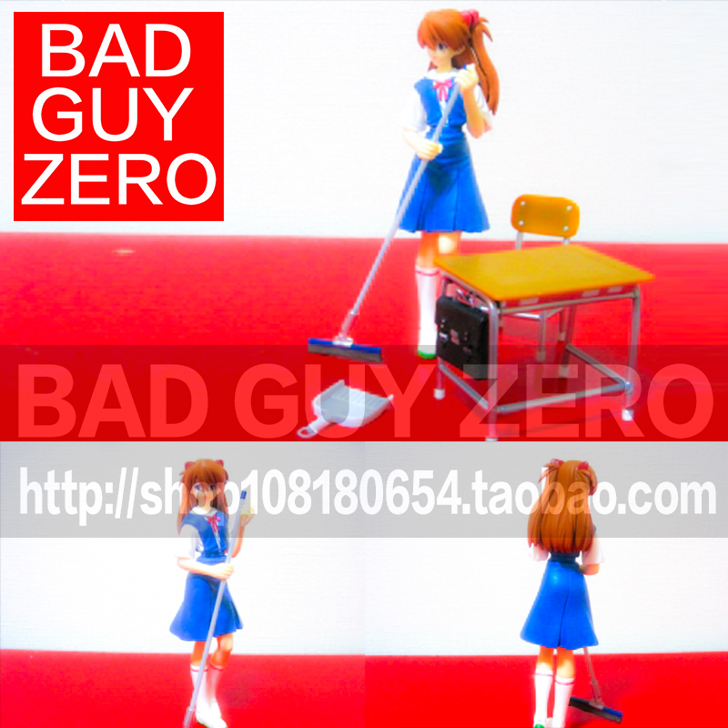 日版 EVA 限定版 明日香 SEGA 制服 校服 手办 非万代 Phat! 寿屋