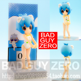 日版限定版 EVA 绫波丽 泳装 Q版 手办 非寿屋 万代 SEGA 一番赏