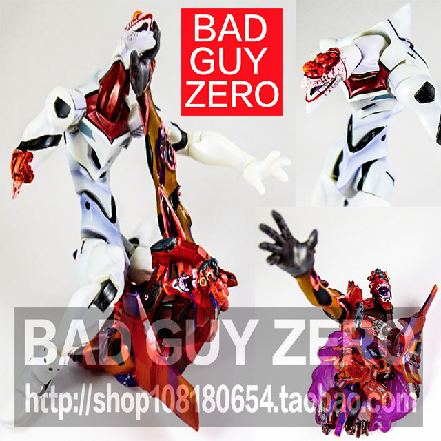 超稀有！日版 EVA 量产机 血腥地台 二号机 山口式 海洋堂 非万代