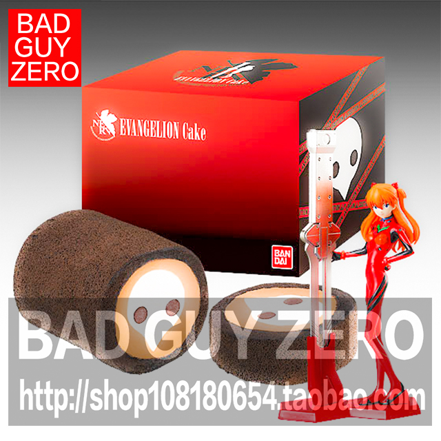 万代 EVA 限定版 明日香 合金 粒子刀 蛋糕 手办 非 SEGA 一番赏