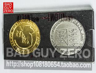 大特价！日版 新世纪福音战士 限定版 新剧场版 纪念币 银币 金币