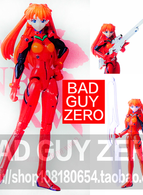 日版电镀版 EVA TAKARA 明日香 MICROMAN 手办 微星小超人 非SEGA