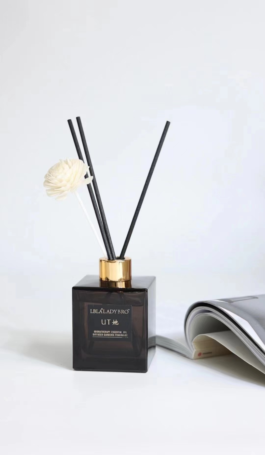正品UT她lblaladybro栀子花香薰天然植物车载无甲醛持久留香室内