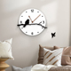 饰挂墙时钟 装 创意小鸟挂钟客厅2025新款 现代简约大气钟表家用时尚