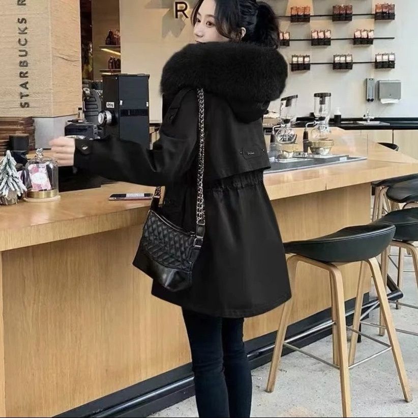 女款时尚修身特价俺哥拉獭兔毛内皮草