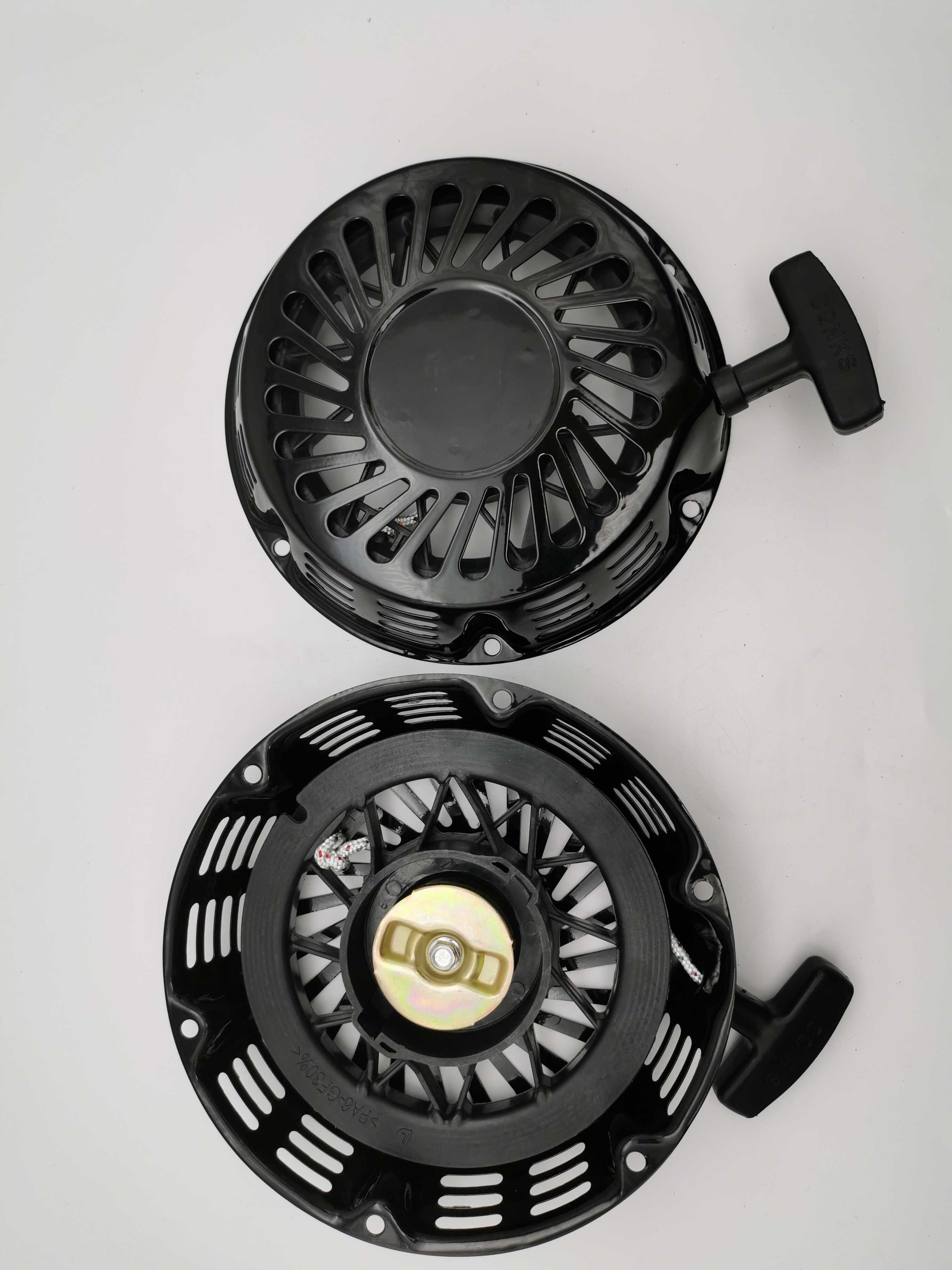 汽油田园管理机177/188F二分之一内置减速反转拉盘启动器