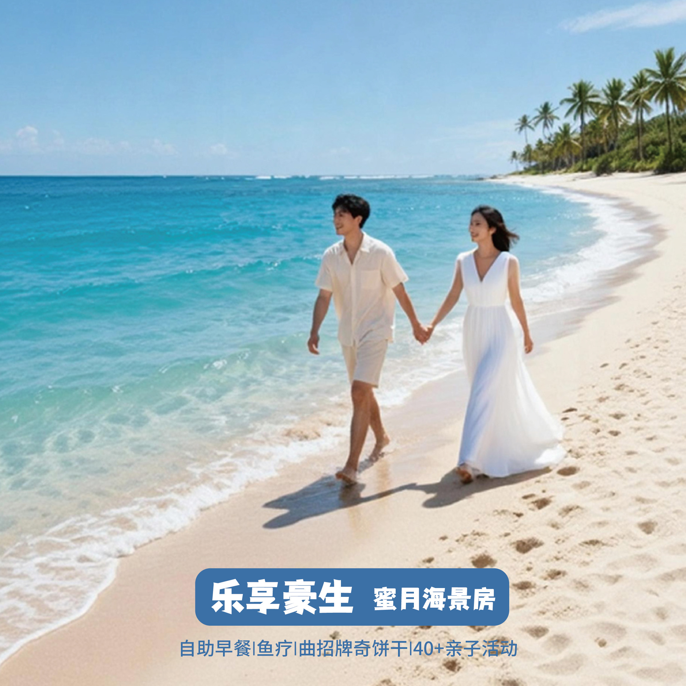 【蜜月海景大床房】三亚国光豪生度假酒店1晚含双早,特价酒店/特色客栈/公寓旅馆,在线预约套餐,淘宝优惠券,粉丝福利购,淘宝优惠卷