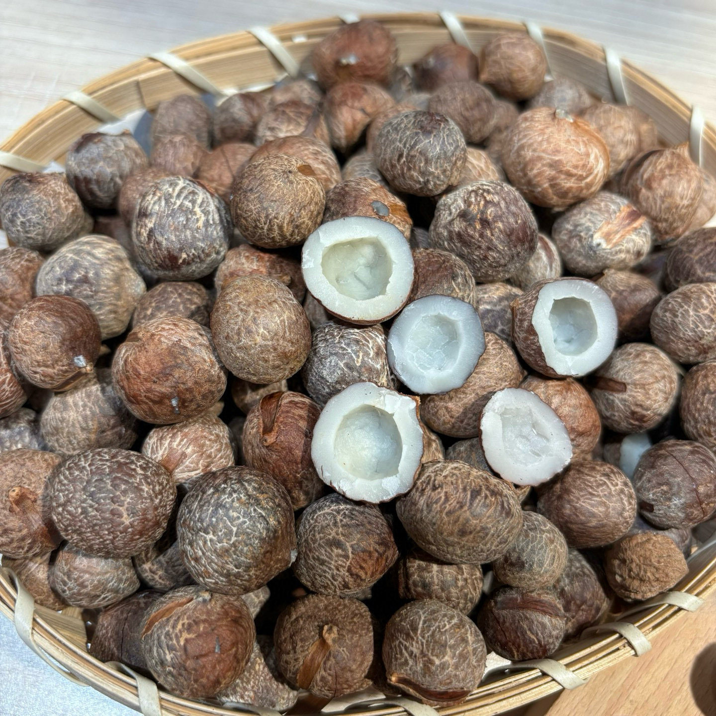 去壳海椰皇迷你小椰子 非洲海椰王新鲜椰肉干 煲汤料炖甜品