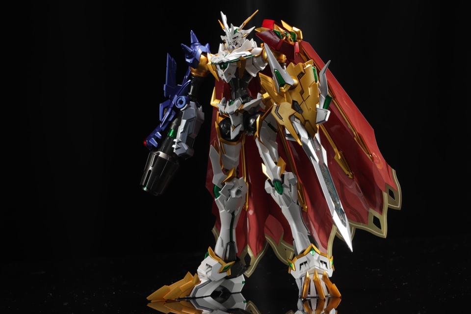 万代 figure rise frs 奥米加兽 x抗体 模型代工范例