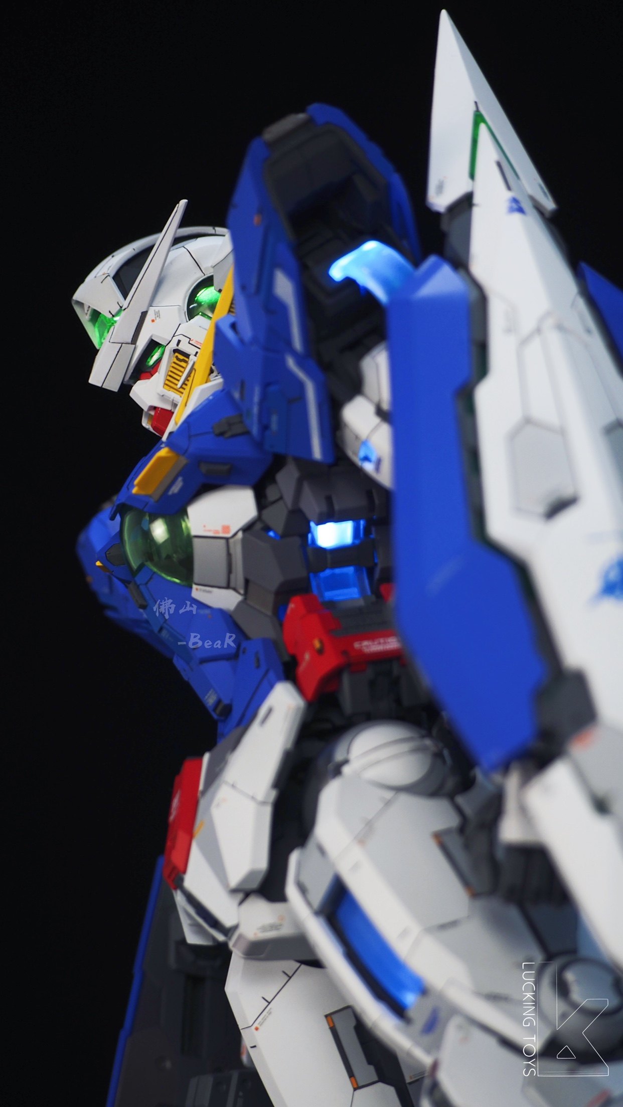 pg1/60 万代高达能天使模型gk涂装喷涂精细代工