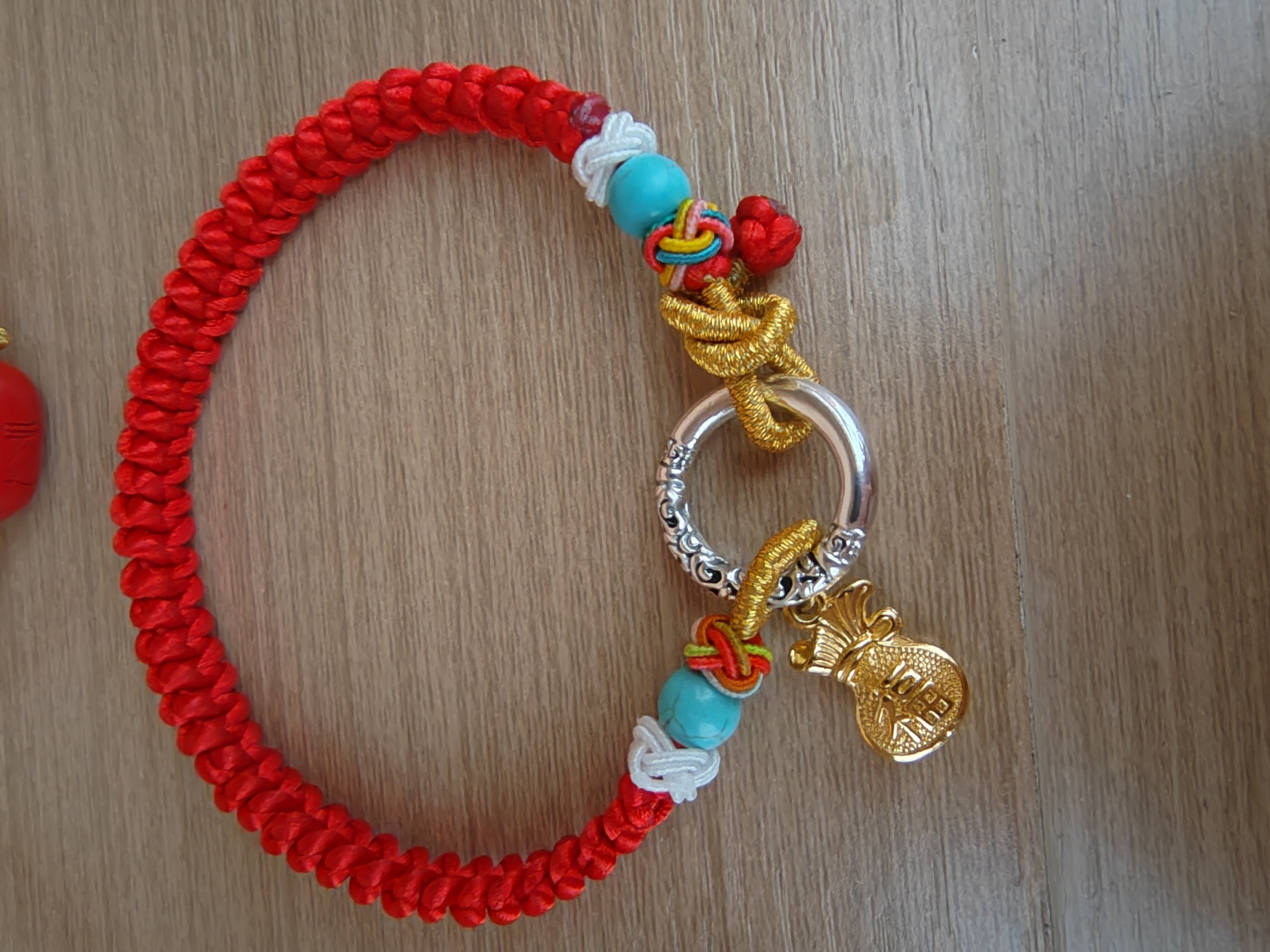 乾坤圈福禄铜钱葫芦绿松石本命年红绳,珠宝/钻石/翡翠,手饰,淘宝优惠券,粉丝福利购,淘宝优惠卷