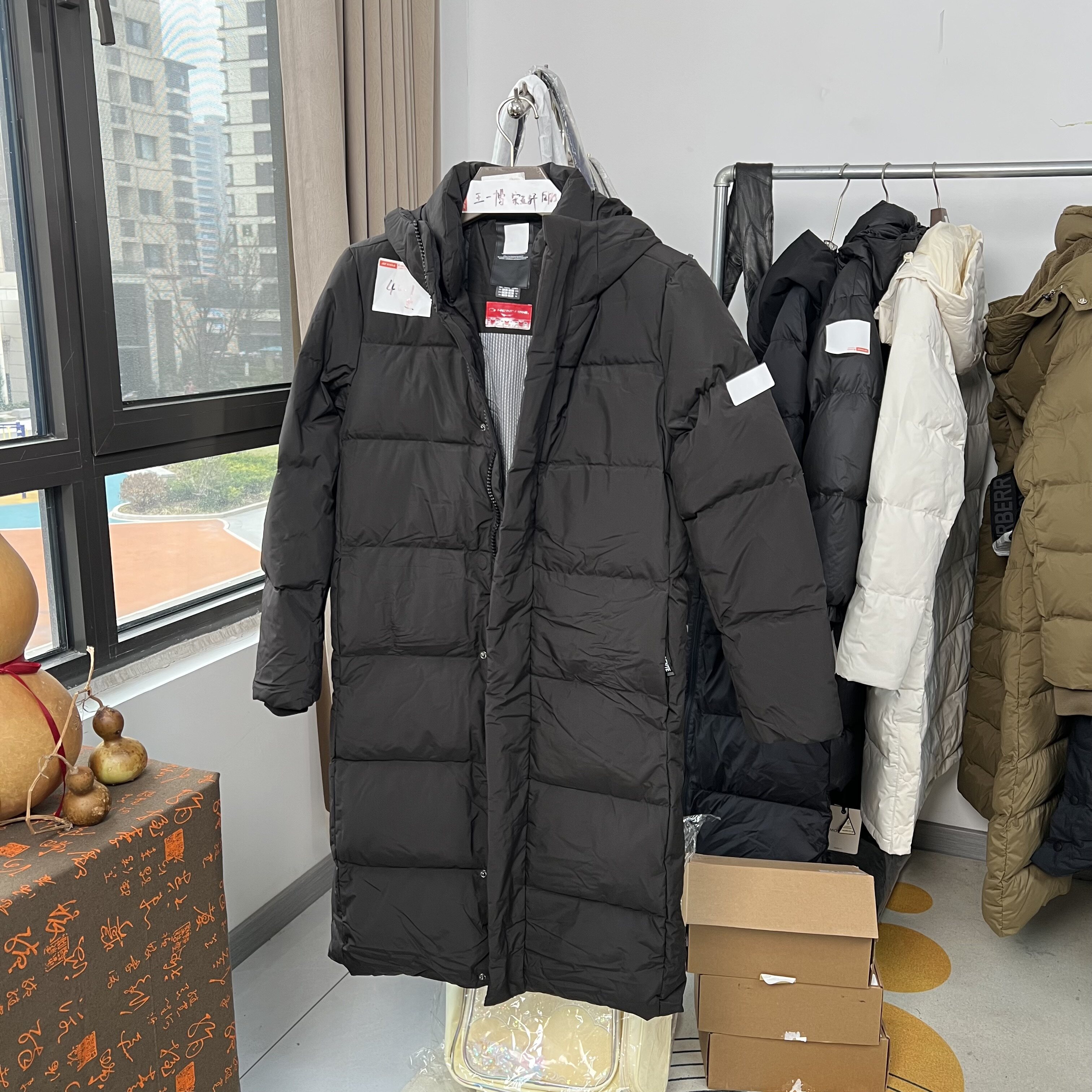 男女同款中长款零下20度羽绒服
