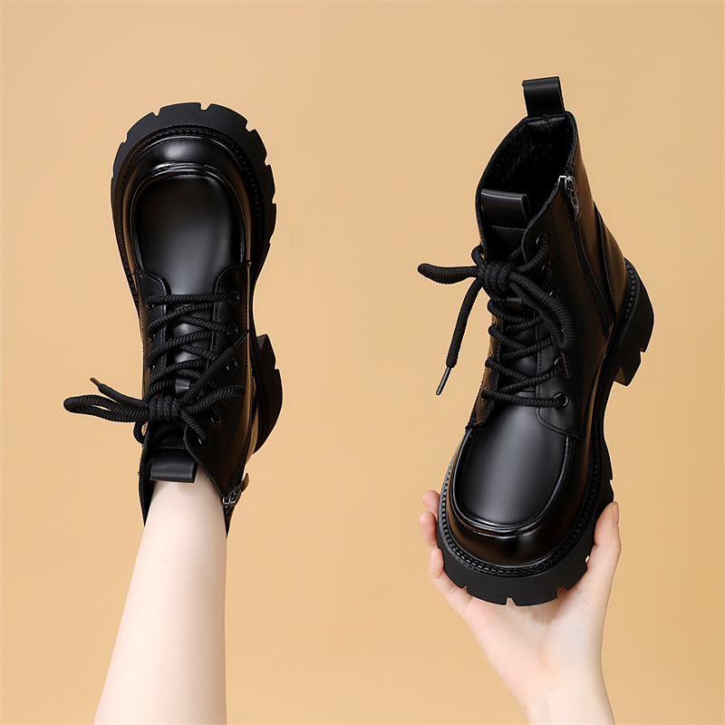 2025年秋冬季新款百搭显瘦马丁靴