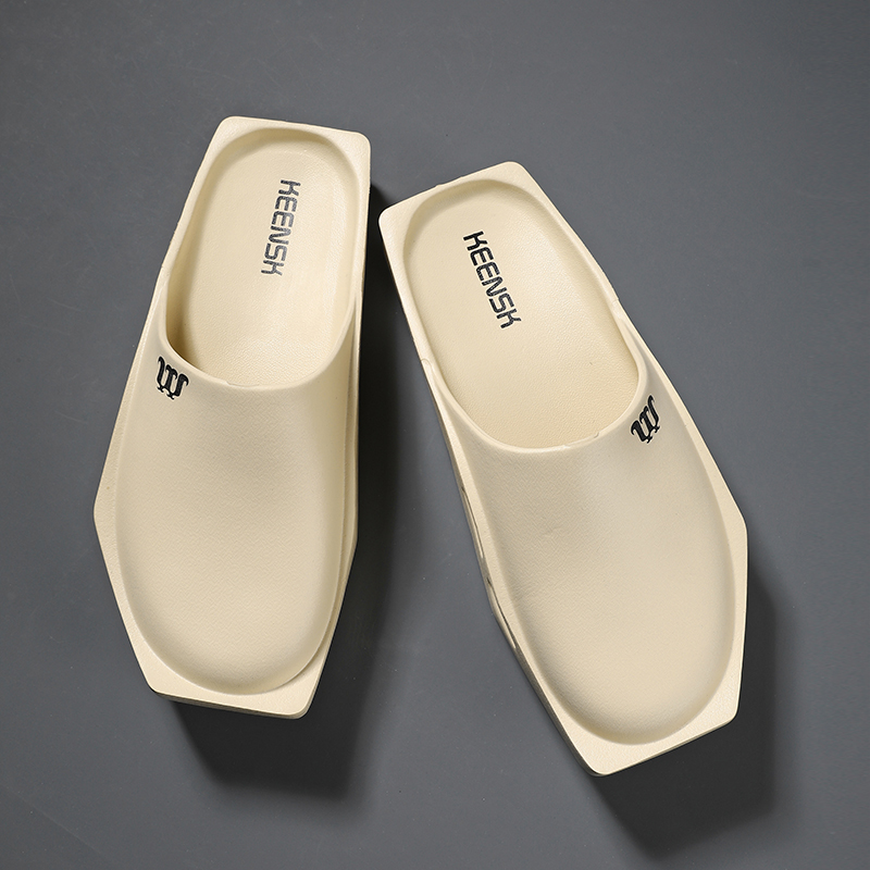 包头拖鞋男夏季外穿踩屎感沙滩鞋