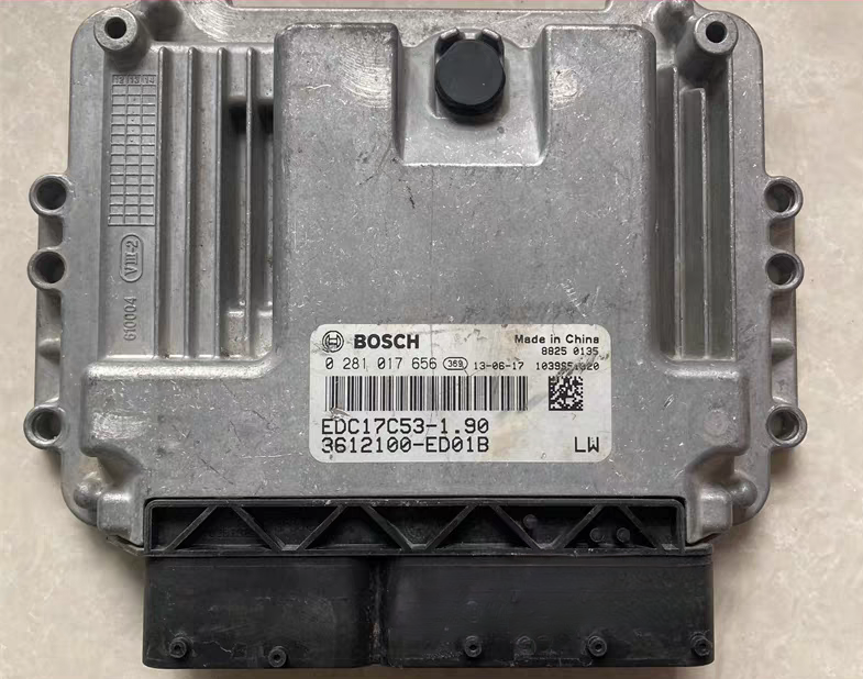 长城风骏4D20B哈弗H5H6发动机电脑板0281017656EDC17C53关闭防盗