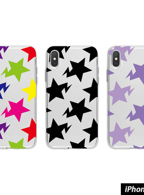 潮牌bapestar五星标适用苹果14promax手机壳iphone78plus全包13软套xr透明12华为小米oppo安卓vivo定制xsmax