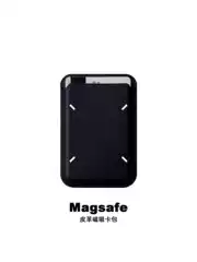 Trendy Brand Maison Maggiola Magnetic Magsafe Card Holder Suitable for iPhone 16 Pro Max Phone Case, Apple 15 Leather Card Holder, 14 Id Card/Metro Access Card Slot, 13/12 Accessories
