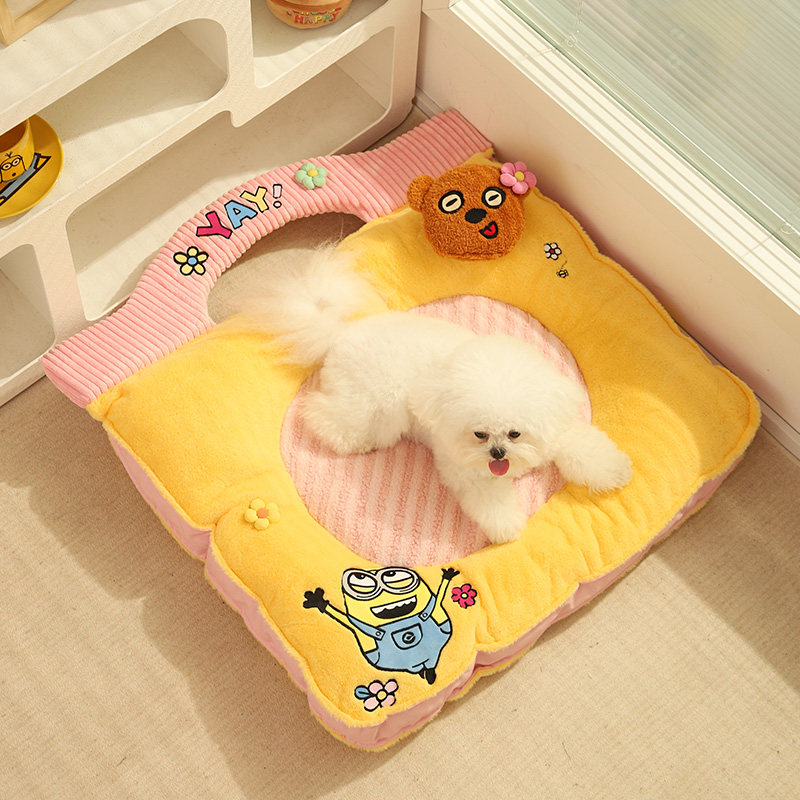 Hoopet x 小黄人联名 小猫小狗睡觉用秋冬季垫子睡垫垫子四季通用,宠物/宠物食品及用品,猫狗垫子,淘宝优惠券,粉丝福利购,淘宝优惠卷