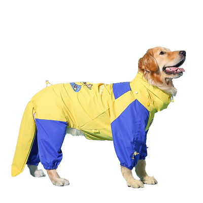 小黄人联名大狗全包雨衣