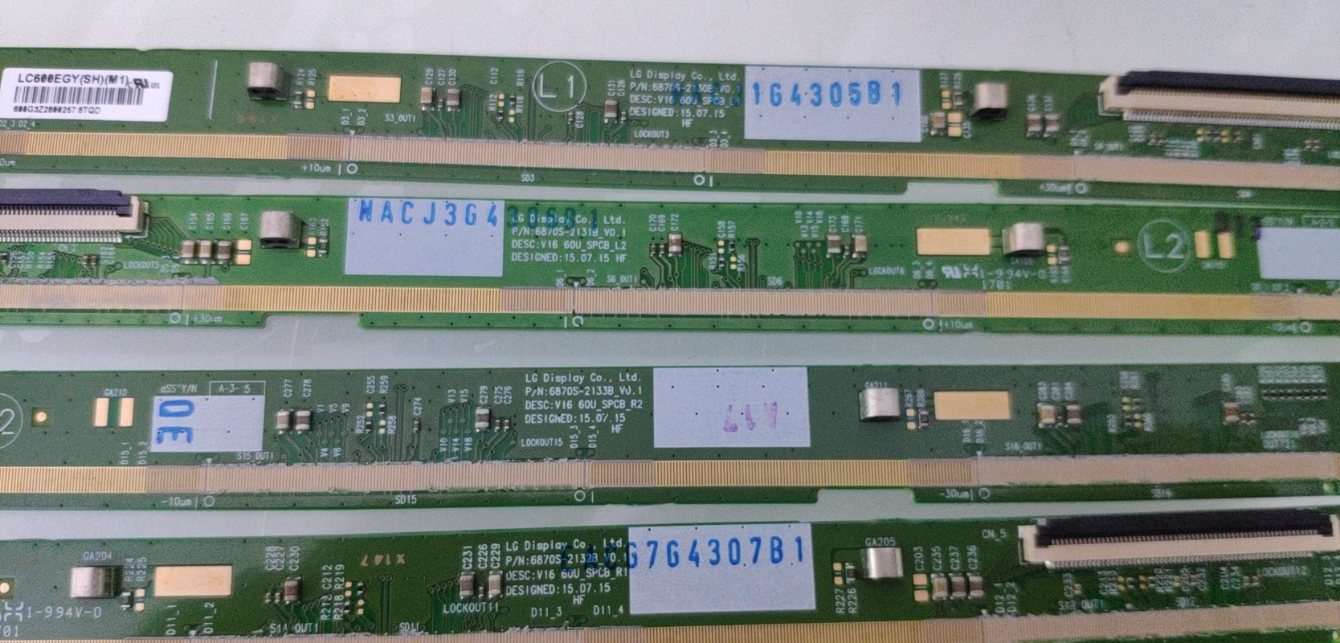 边条/边板4条6870s-2130b,6870s-2131b,6870s-2132b,6870s-2133b