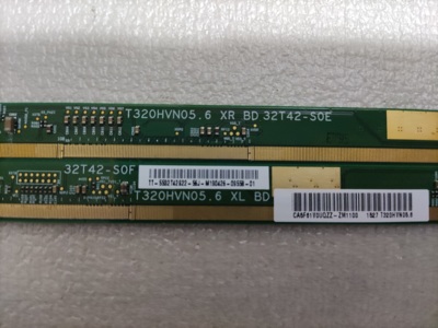 AUO原装拆机边条 T320HVN05.6 XL/XR BD 32T42-S0F/32T42-S0E