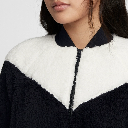 Nike, зимняя спортивная бархатная куртка для отдыха