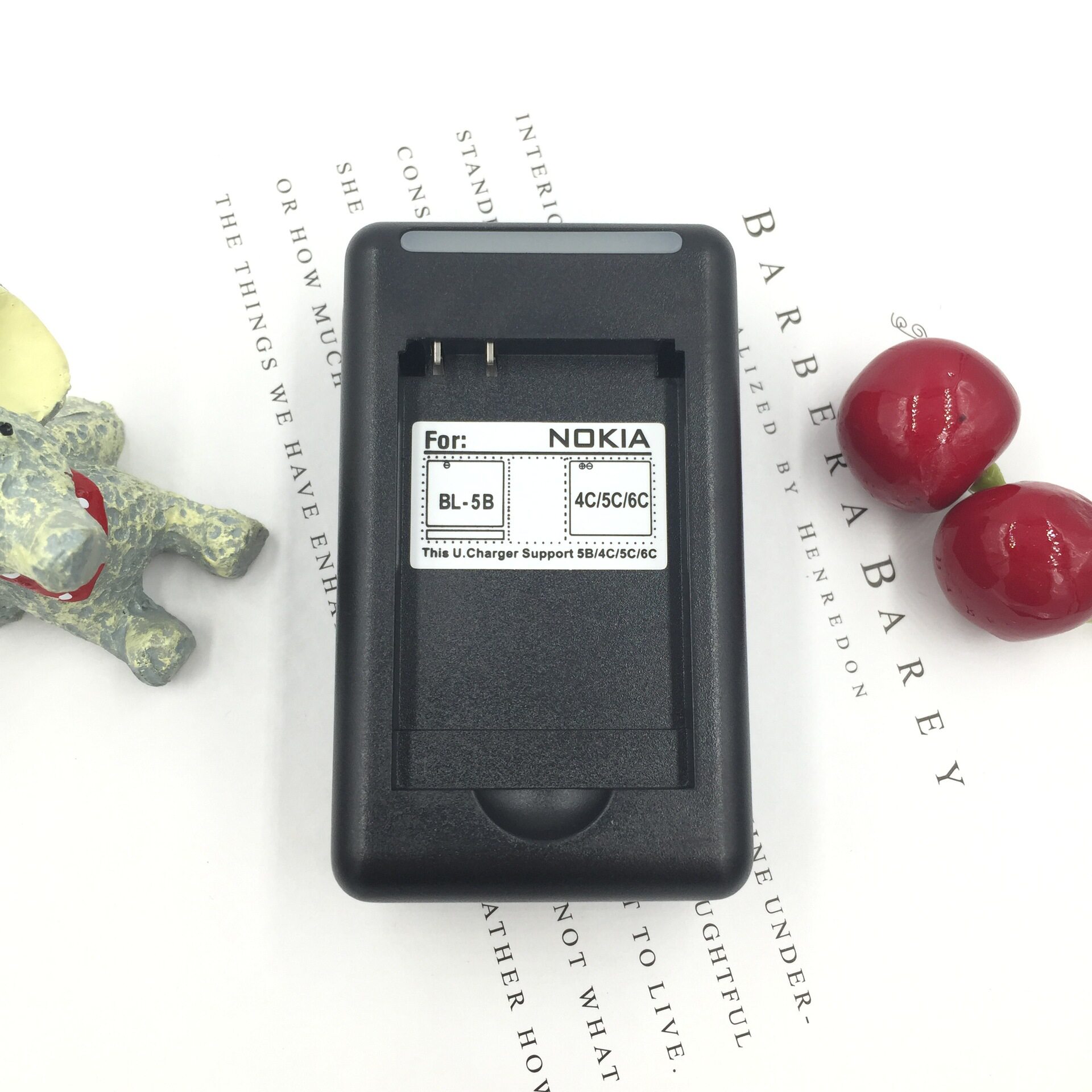 适用于NOKIA诺基亚BL-5B BL-5C座充电池专用USB充电器