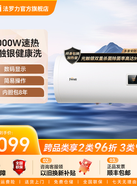 法罗力家用电热水器储水式健康杀菌恒温节能速热洗澡加热管包换B3