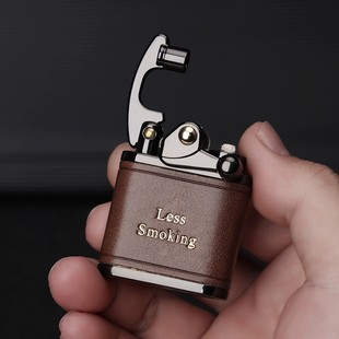 佐罗zorro打火机送男友老公情人节礼物创意怀旧复古煤油火机摇臂