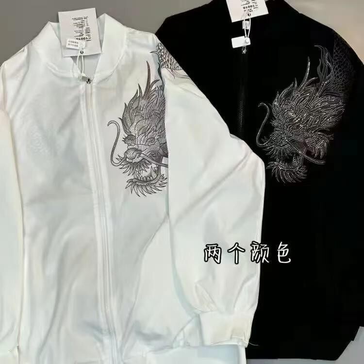 网红过肩龙龙头棒球夹克春夏防晒