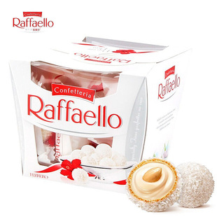 费列.罗拉斐尔椰蓉球巧克力15粒礼盒物进口雪莎喜糖吃货网红零食